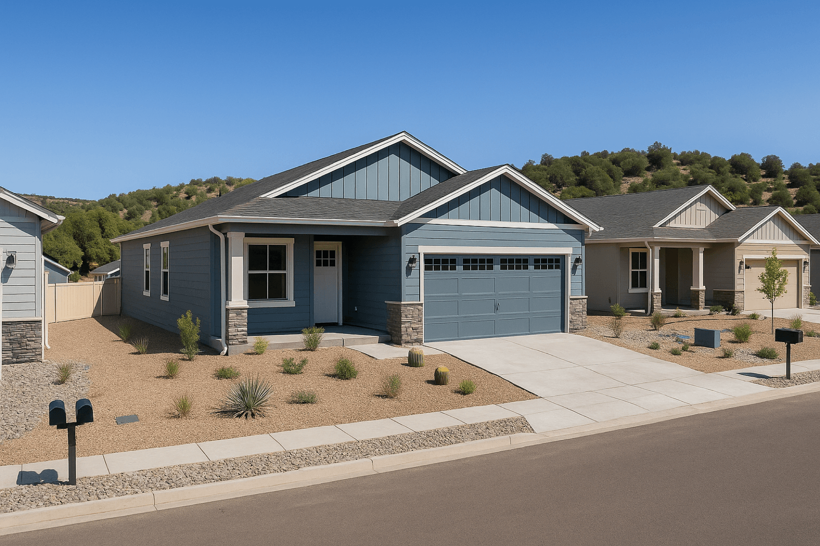 New homes at Highview at Boulder Creek in Camp Verde, Arizona