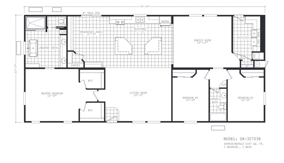 Desert Ridge Series DR-32703B
