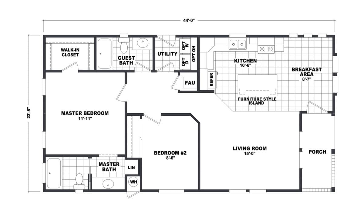 Westin Porch Series WP-24442A
