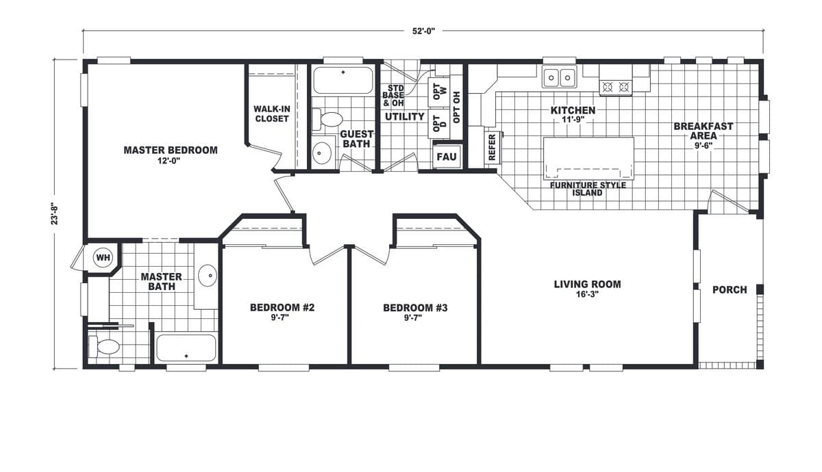 Westin Porch Series WP-24523A