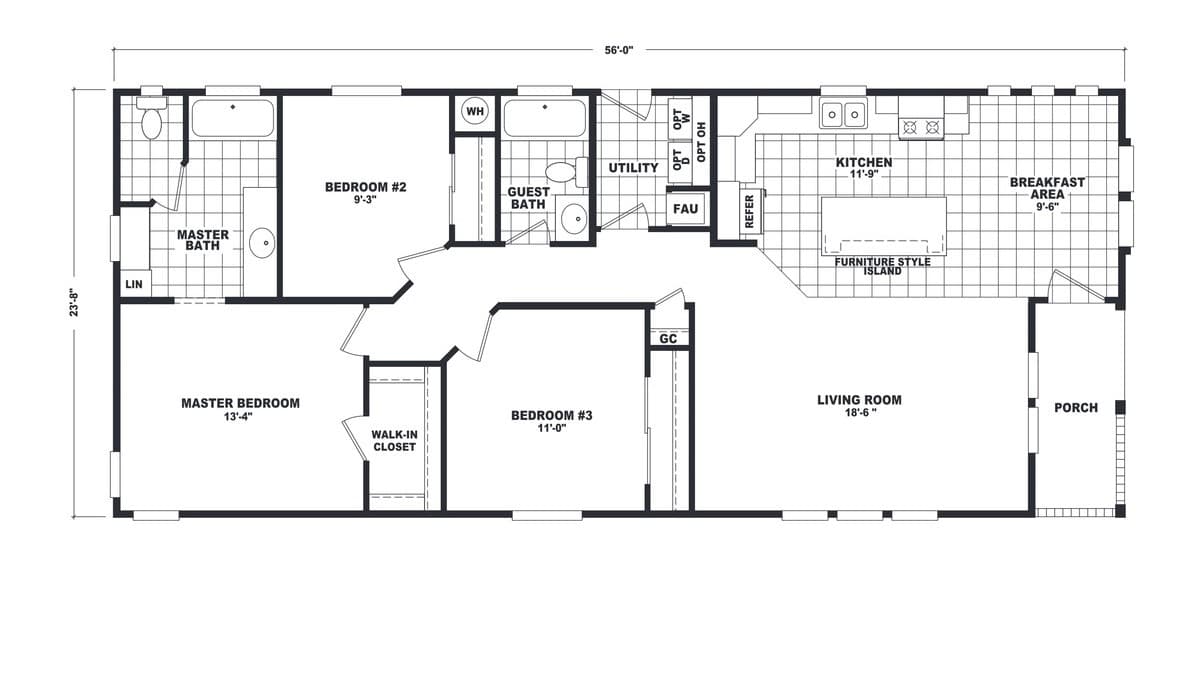 Westin Porch Series WP-24563A