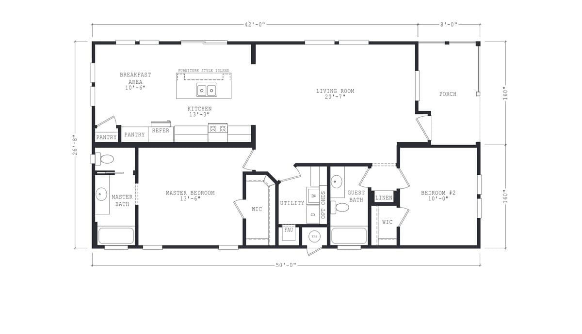 Westin Porch Series WP-28502A