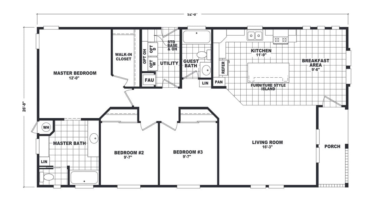Westin Porch Series WP-28523A