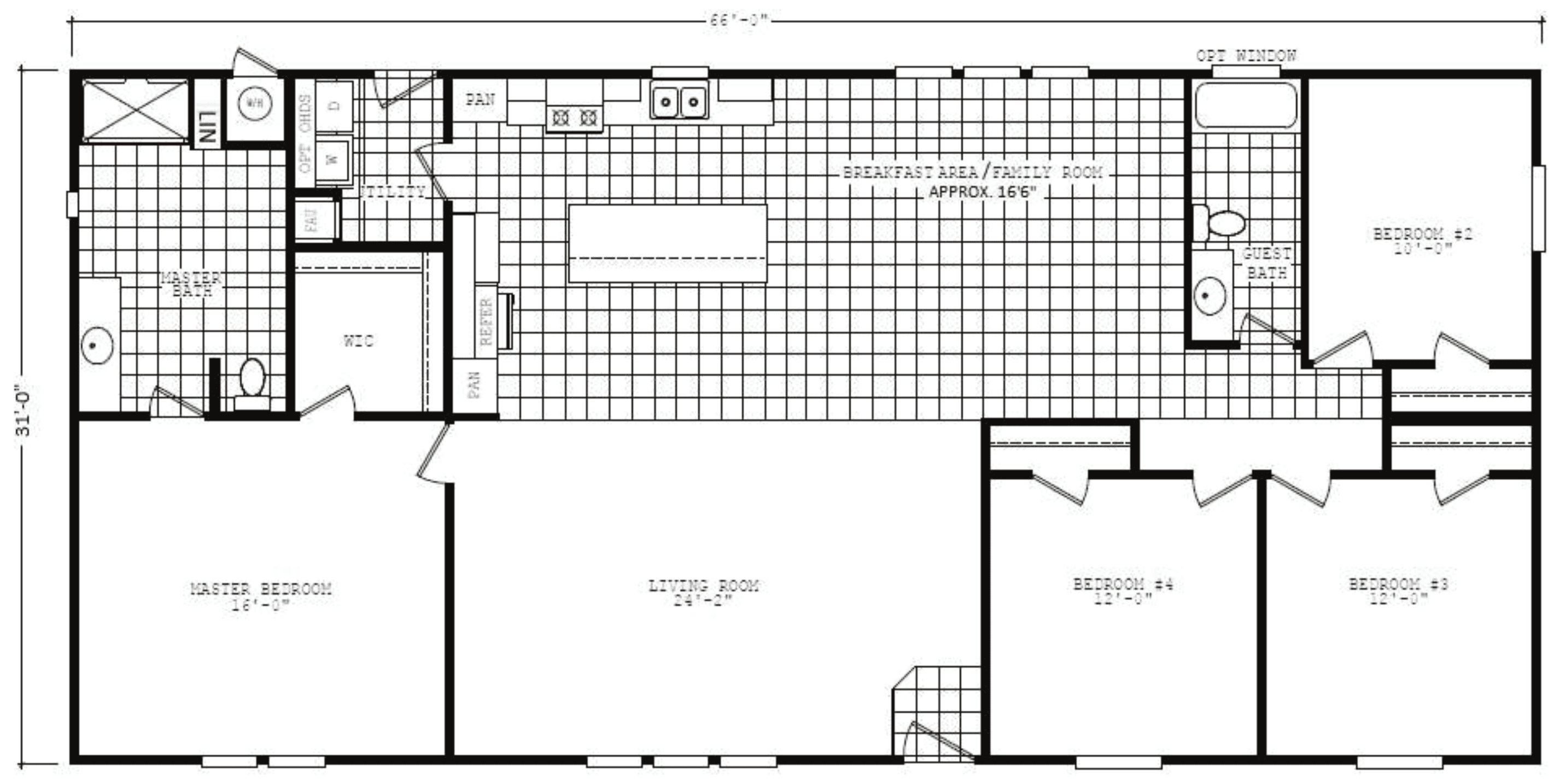 Liberty Series LB-32664A - 4 Bedroom - Image 1