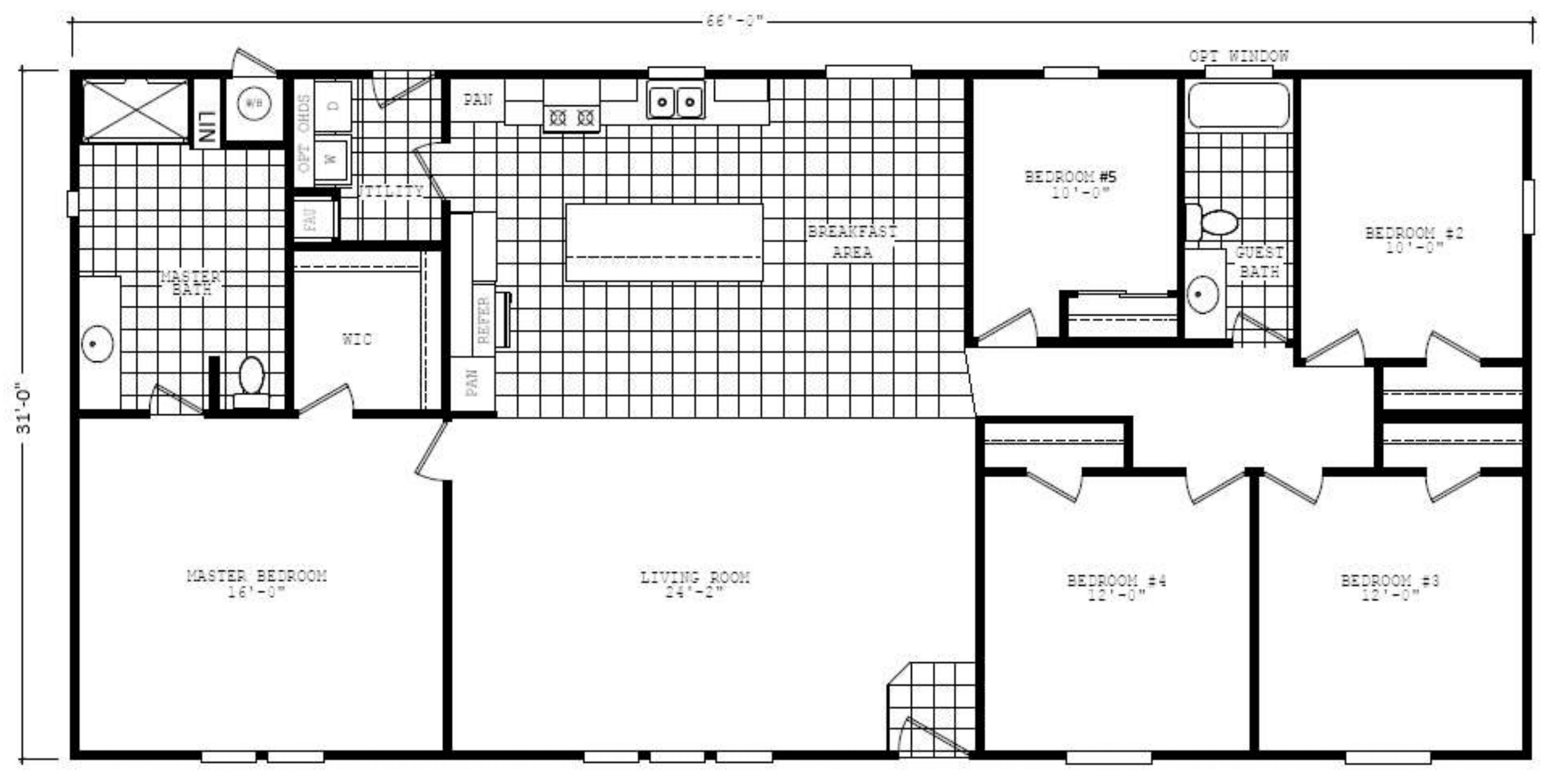 Liberty Series LB-32664A - 5 Bedroom - Image 1